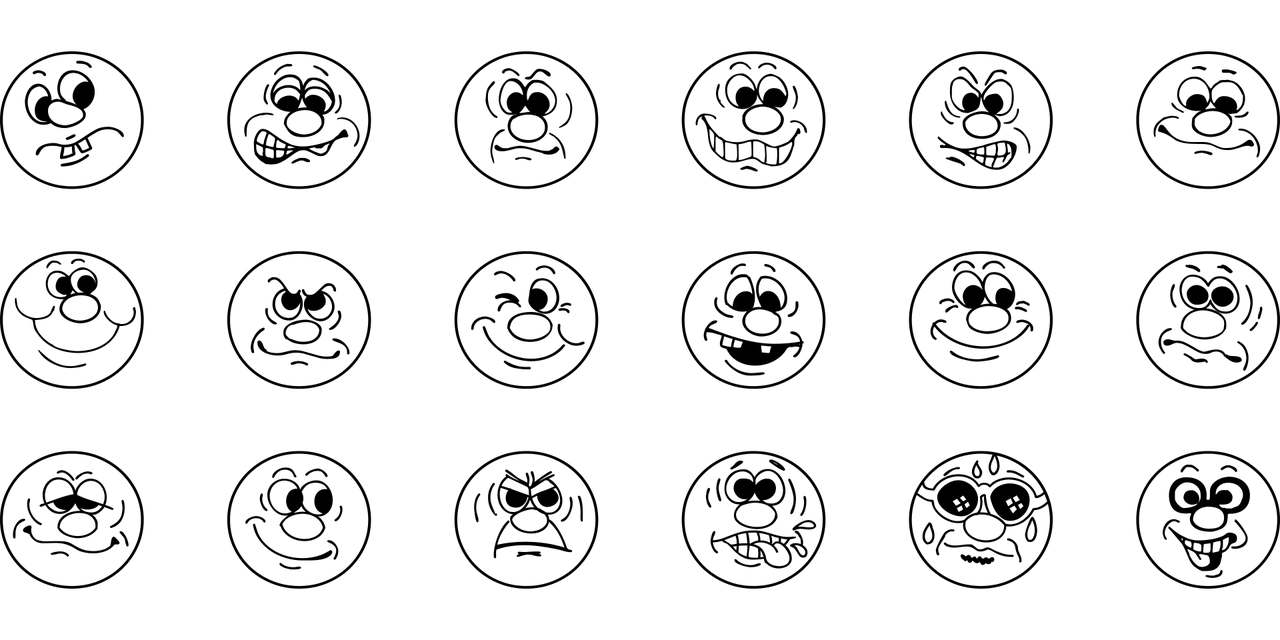 Смайлики Эмоции Картинки Для Детей Для Распечатки
